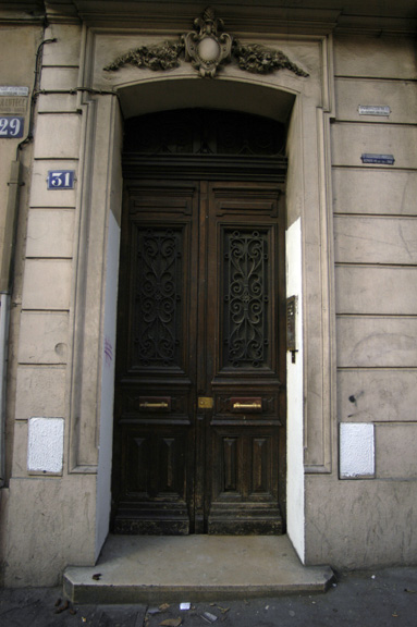 exterior door